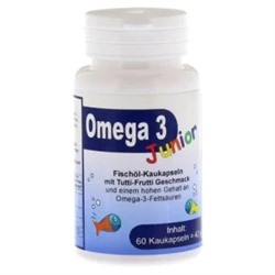 Omega-3 Junior Berco Kaukapseln
