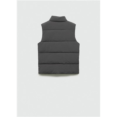 Chaleco acolchado bolsillos