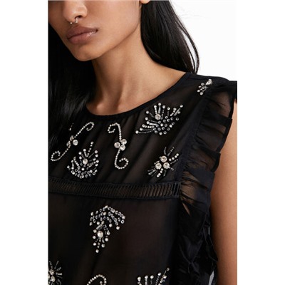 Blusa transparente Johnson Hartig