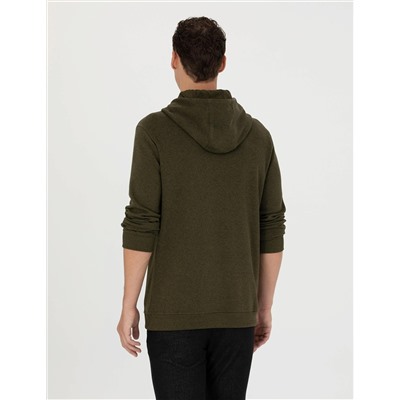 Haki Regular Fit Sweatshirt