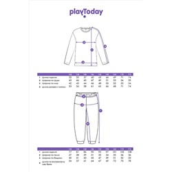 Комплект (Свитшот+Брюки) PLAYTODAY, 1127062