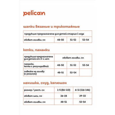 Кепка PELICAN, 853960