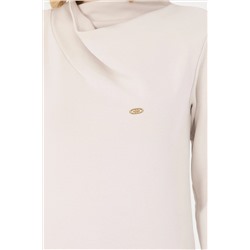 Kadın Taş Dik Yaka Sweatshirt