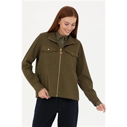 Kadın Haki Sweatshirt
