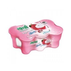 Желе с личи в стаканчике с трубочкой Jele Light 6 шт по 125гр / Jele Light Jelly Summer Lychee Flavor 6 pcs*125g