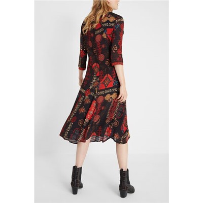 Vestido largo midi indonesio