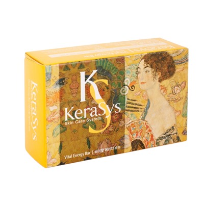 [KERASYS] Мыло для лица и тела VITAL ENERGY BAR с экстрактами альпийских трав и коэнзимом Q10, 100 г