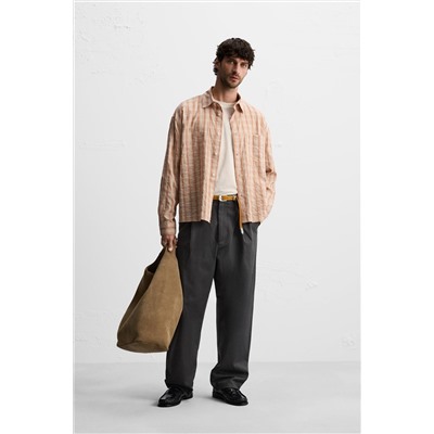 CAMISA TEXTURA CUADROS