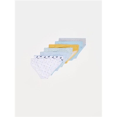 PACK OF 7 PAIRS OF PRINTED CLASSIC BRIEFS.