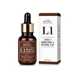 L1 Bakuchiol & Retinol Serum 30ml Омолаживающая сыворотка с бакучиолом и ретинолом