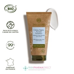 Sanoflore Aciana Botanica - Crème Légère - Hydratation Longue Durée 48h - BIO 50 ml