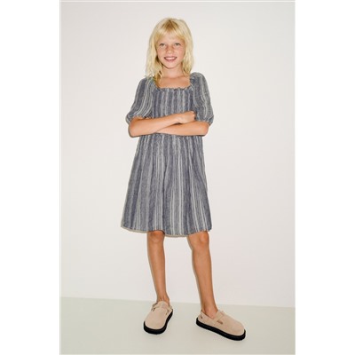 VESTIDO LINO RAYAS