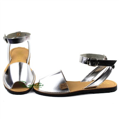 AB. Zapatos 3204 plata+PELLE-007-17 plata АКЦИЯ