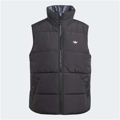 ABSTRACT ANIMAL PRINT REVERSIBLE VEST