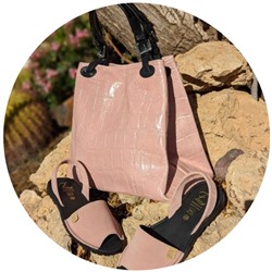 Ab.Zapatos • 3106-8 • antique+PELLE-1200 СОСО (770) rosa АКЦИЯ