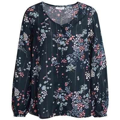 Damen Bluse mit Effektgarn