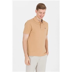 Erkek Camel Basic Polo Yaka Tişört