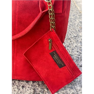 Ab.Zapatos Pelle SHOPPER ser (590) rojo
