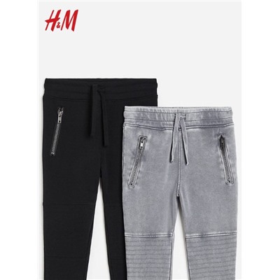 Детские спортивные штаны, набор из 2 шт  H&M  оф сайт