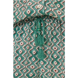 Pijama camisero Capri print geométrico