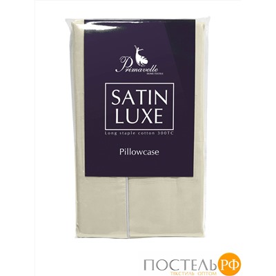 113310110-сгL12 Наволочка Satin Luxe 52х74 бежевый