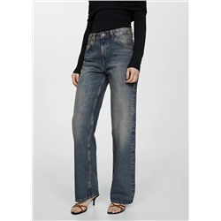 Jeans rectos tiro medio