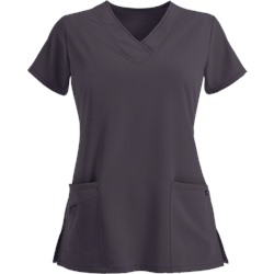 Jockey Scrubs V-Neck Zipper Pocket Top