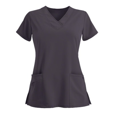 Jockey Scrubs V-Neck Zipper Pocket Top