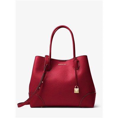 MICHAEL MICHAEL KORS Mercer Gallery Large Leather Satchel