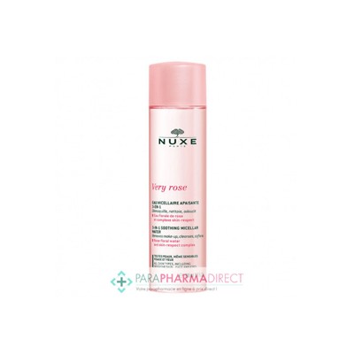 Nuxe Very Rose Eau Micellaire Apaisante 3-en-1 Peaux Normales 200ml