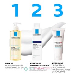 La Roche Posay Kerium DS Antipelliculaire - Shampooing Traitant Purifiant Intensif 125ml