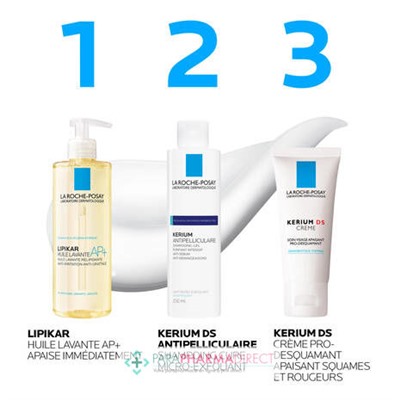 La Roche Posay Kerium DS Antipelliculaire - Shampooing Traitant Purifiant Intensif 125ml