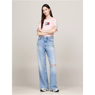Tommy Jeans Relaxed Mixed Yarn T-Shirt
