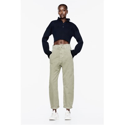 Z1975 HIGH-WAIST BAGGY PAPERBAG JEANS