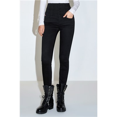 Vaquero skinny Negro