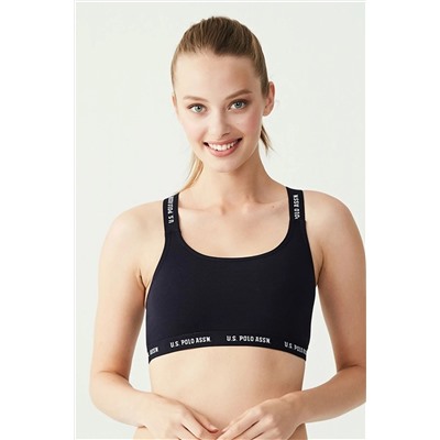 U.S. Polo Assn. USPA Kadın Lacivert Çapraz Askılı Büstiyer TYCFV9FAUN169824843138570