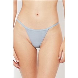 3 tangas - Blanco, gris jaspeado y negro