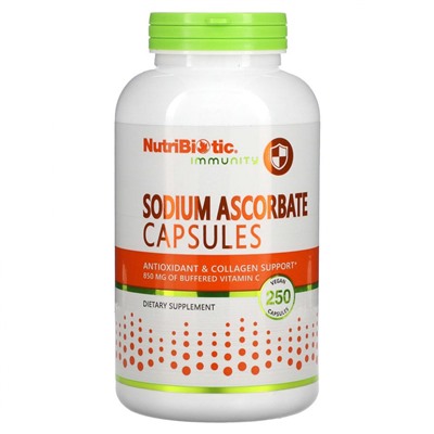 SODIUM ASCORBATE CAPSULES 100 cap NutriBiDtic