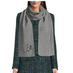 Karl Lagerfeld Paris Graphic Pin Scarf