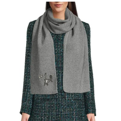Karl Lagerfeld Paris Graphic Pin Scarf