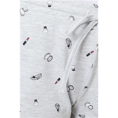 Short Fibi Gris jaspeado