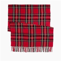 Classic plaid scarf