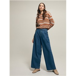 Jeans mit sehr weitem Bein
