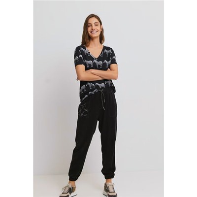 Camiseta manga corta zebras