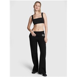 PINK IVY FLEECE FLARE SWEATPANTS