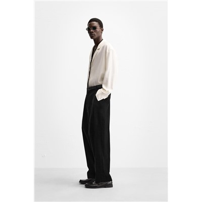 PANTALÓN TERCIOPELO PLIEGUES