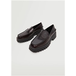 Mocasín suela track -  Mujer | MANGO OUTLET Melilla