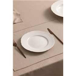 Spring Pasta Tabağı  - 21 cm - Beyaz