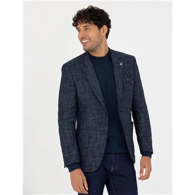 Açık Lacivert Ekstra Slim Fit Ceket