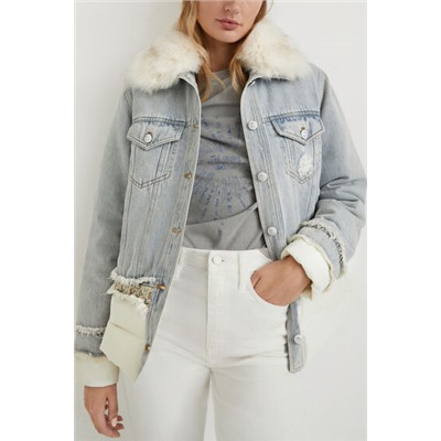Chaqueta vaquera oversize